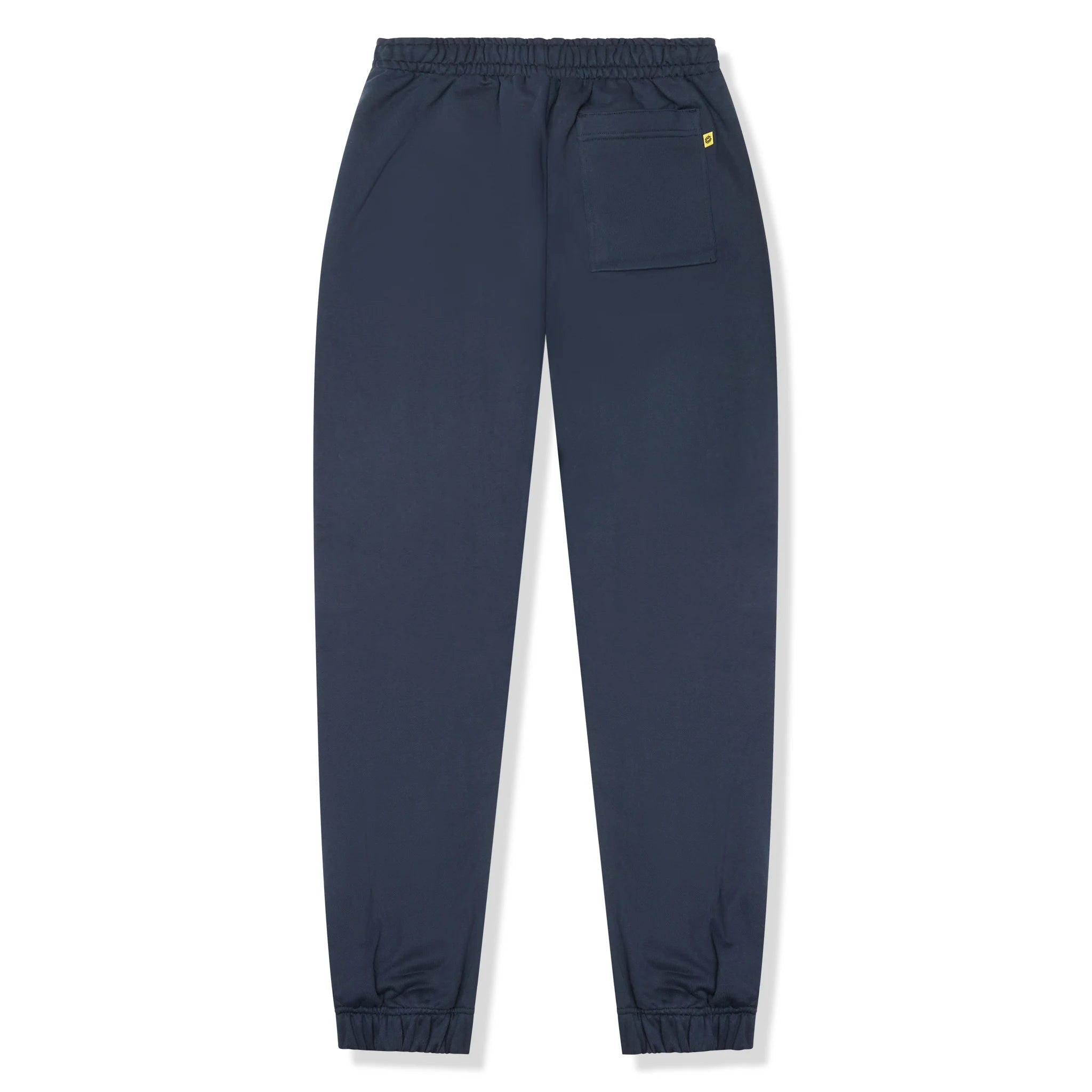 Back view of Broken Planet Space Club Outerspace Blue Sweatpants